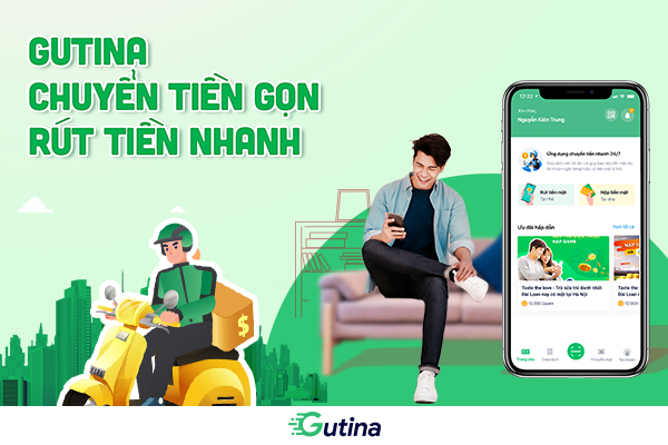 Nộp tiền qua Guitina nhanh chóng