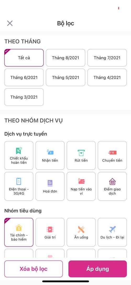 Hoặc bạn cũng có thể cho vào bộ lọc để dễ tìm kiếm theo thời gian