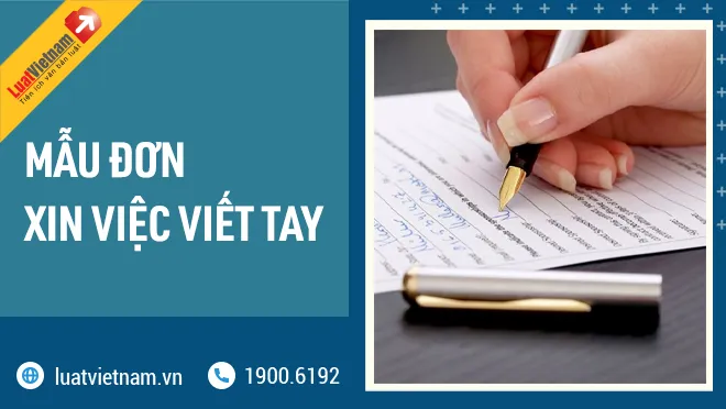 don xin viec viet tay