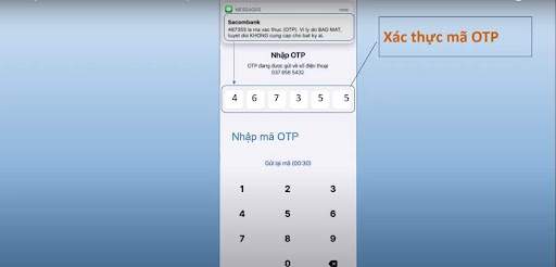 Nhập mã OTP