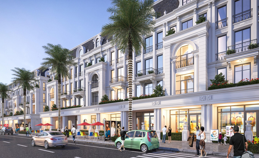 Shophouse thường tọa lạc ở vị trí đắc địa