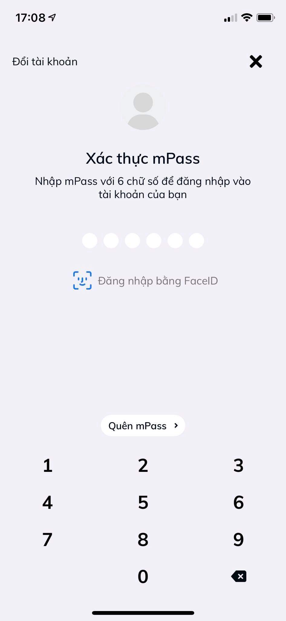 Mã xác thực Sacombank Pay 