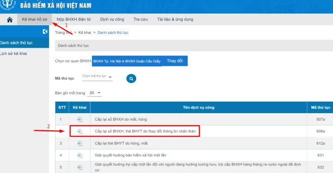 thu tuc xin cap lai so bao hiem xa hoi 08