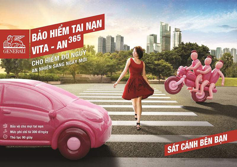 Bảo hiểm tai nạn trực tuyến của Generali