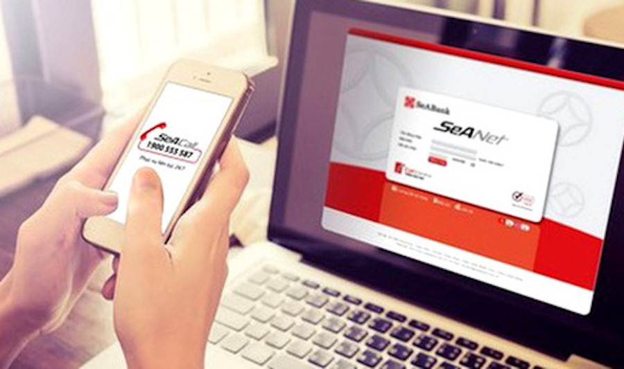 Mở khóa thẻ qua ngân hàng điện tử SeABank