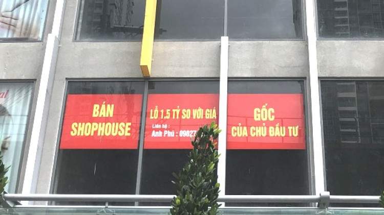 Nhiều chủ đầu tư phải giảm giá bán shophouse