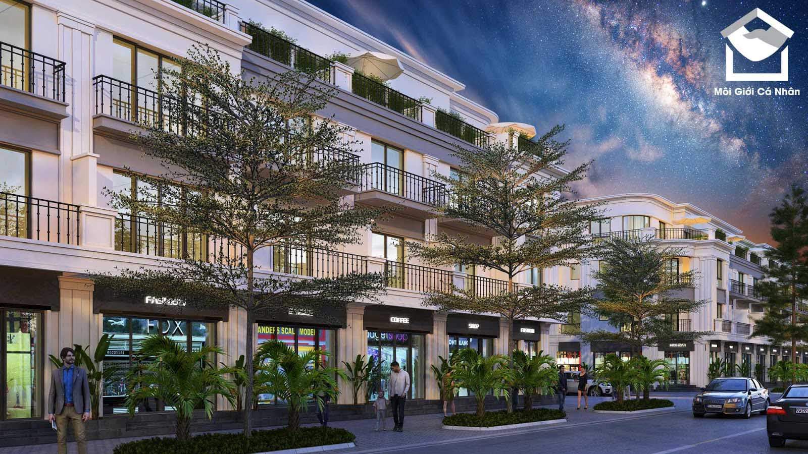 Dự án shophouse Hà Nội được nhiều nhà đầu tư lựa chọn